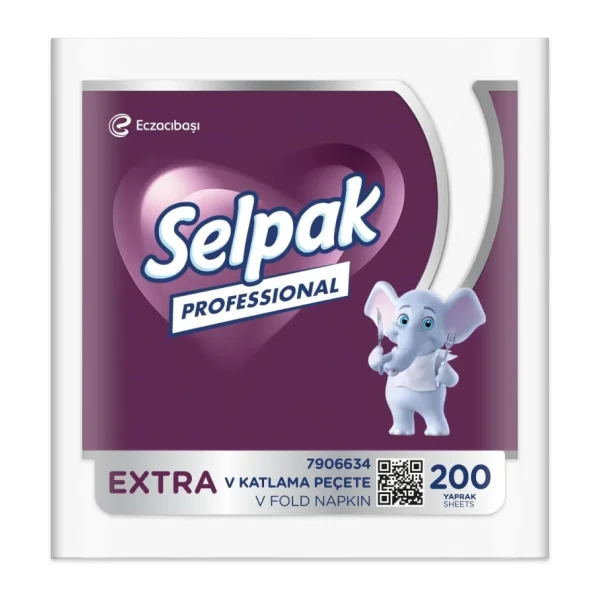 Selpak Prof Pro Ekstra 200x24 V Kat.Peçete