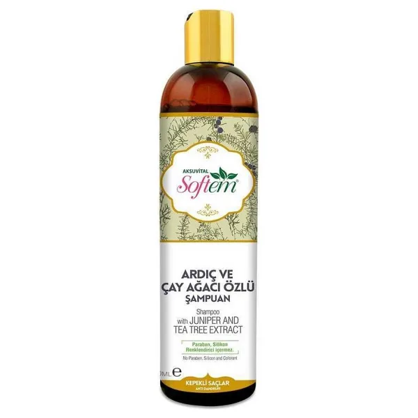 Softem Ardıç ve Çay Ağacı Özlü 400 ml Şampuan