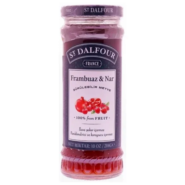St. Dalfour Frambuaz & Nar Reçeli 284 gr