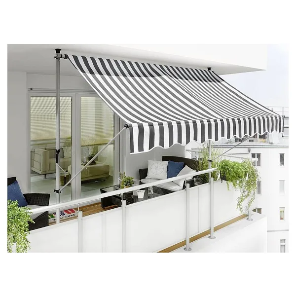 Sunfun Teleskopik Tente Gri-Beyaz 250x130 cm