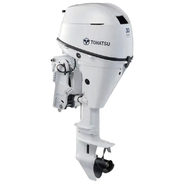 Tohatsu MFS 30 DW ETL Uzun Şaft Marşlı Trimli Beyaz 4 Zamanlı Deniz Motoru