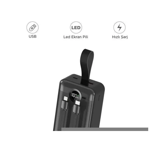 Torima TRM-1035 30000 Siyah mAh Hızlı Şarj Powerbank