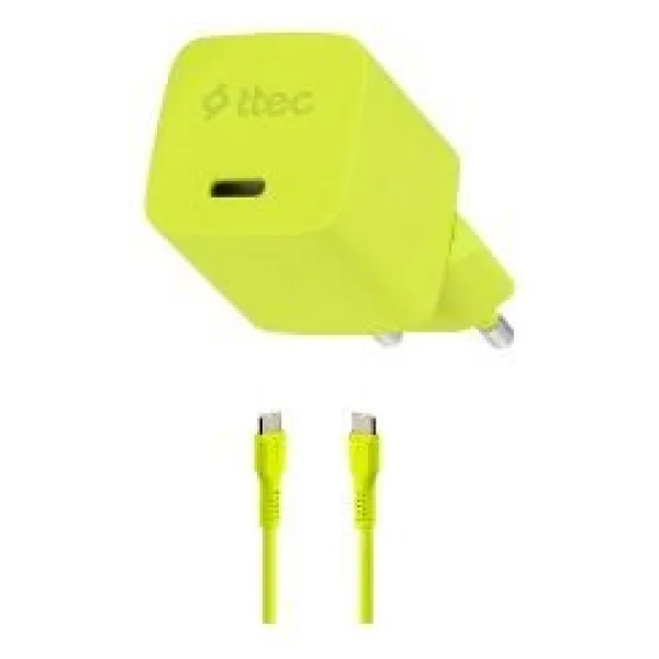 Ttec SmartCharger 2SCG20CNS 20 W Sarı Type-C Kablolu Hızlı Şarj Aleti