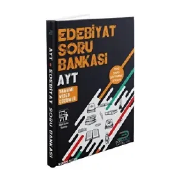 ÜçDörtBeş Yayınları AYT Edebiyat Soru Bankası