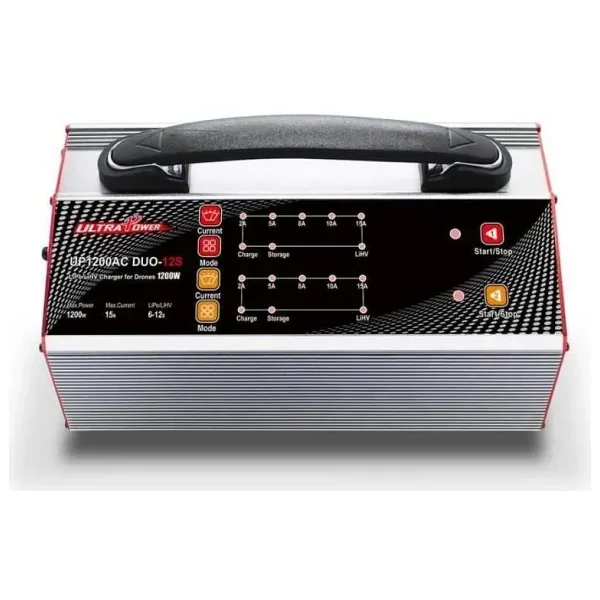 UP1200AC DUO 2X600W 15A 6-12S LiPo LiHv Pil Şarj Cihazı