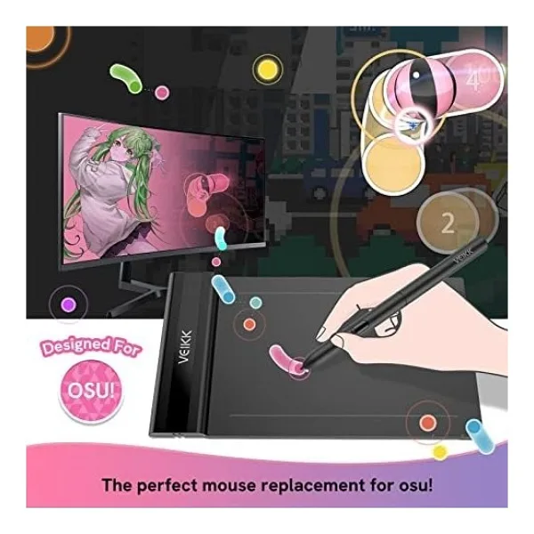 Veikk S640 Grafik Tablet