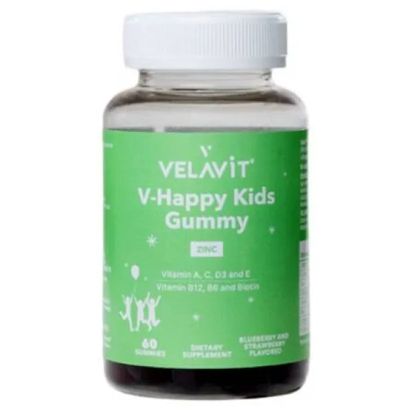 Velavit V Happy Kids 60 Gummies