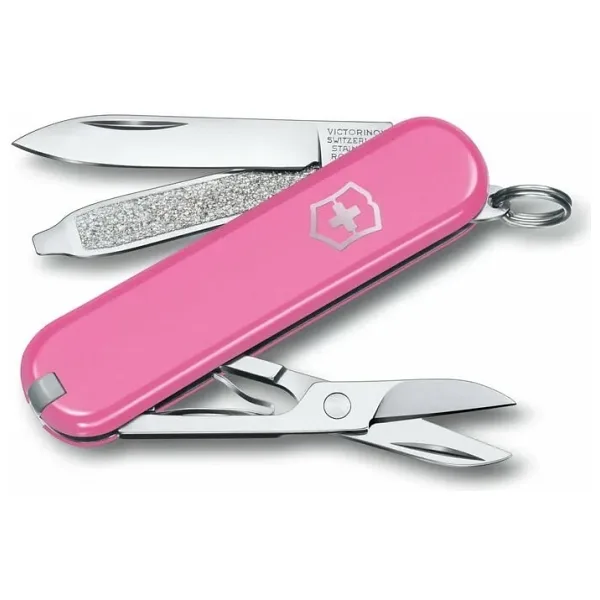 Victorinox Classic SD 0.6223.51G Açık Pembe 7 Fonksiyonlu Çok Amaçlı Çakı