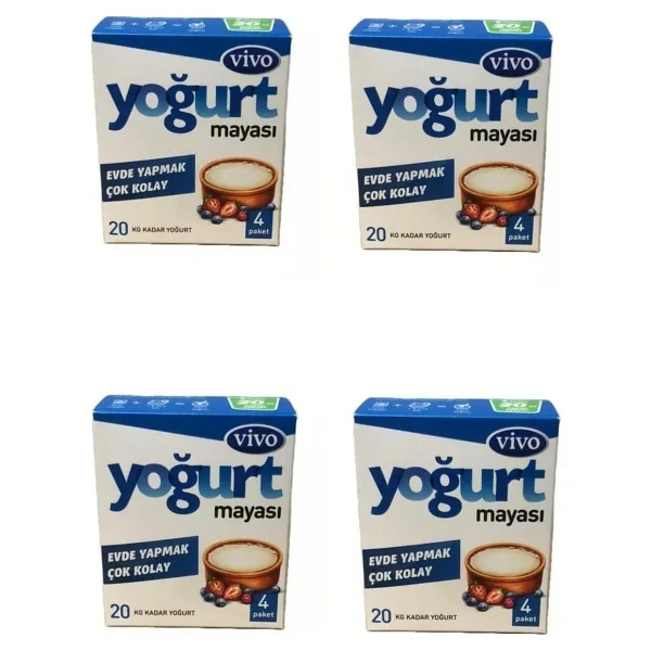 vivo Yoğurt Mayası 4 Lü