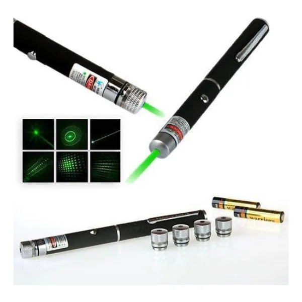 Yeşil Lazer Pointer 5000 mW 15 Km Etkili (Tek Başlık 5 Model)