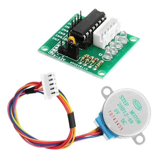 28BYJ-48 5V Redüktörlü Step Motor - ULN2003A Sürücü Kartı