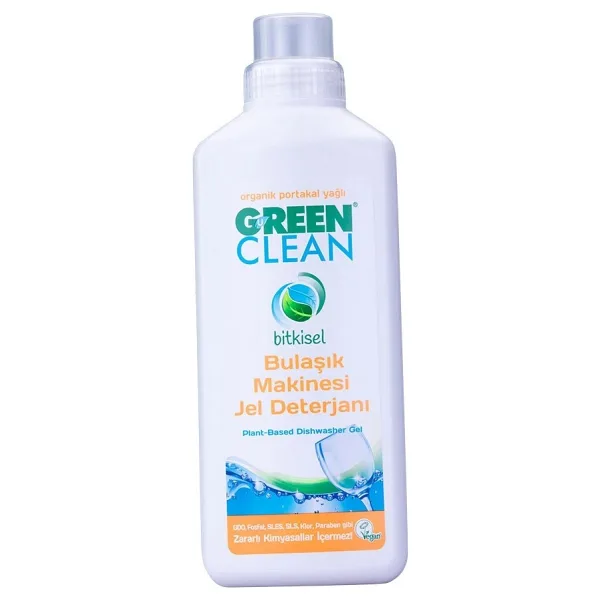 4 ADET Green Clean Bulaşık Makinası Deterjanı 1 l