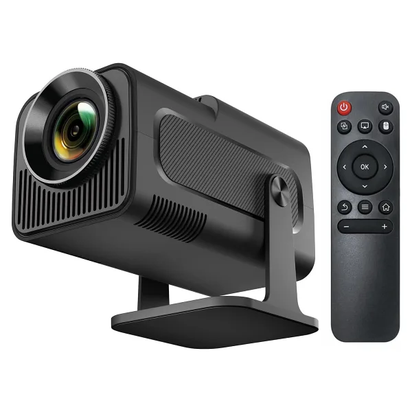 4K Projektör HY320-1920X1080 Full Hd Projeksiyon Cihazı, 12000 Lümen Yüksek Parlaklık Seviyesi, Uzaktan Kumandalı, Wifi 6, Bluetooth 5, Android Tv 11, 40"-130" Geniş Ekran Projeksiyon Cihazı