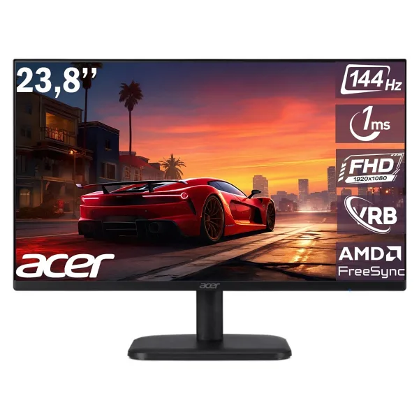 Acer EK241Y P0 UM.QE0EE.005 23.8" 1 ms Full HD 144 Hz Monitör
