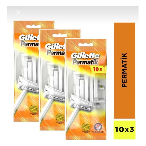 Arko Permatik Banyo Kullan At Traş Bıçağı Prüzsüz Cilt 10X3 Adet