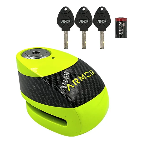 Armor MVA 610 10 mm 120 dB Alarmlı Yeşil Disk Kilidi