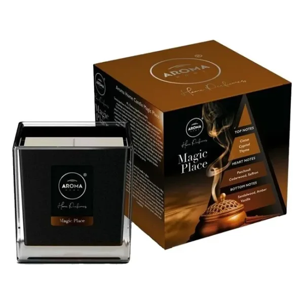 Aroma Home Black Series Kokulu Mum Magic Place 155gr.
