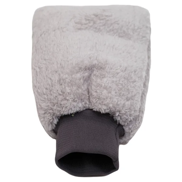 Auto Fresh Welsoft Oto Yıkama Eldiveni Astarlı Araç Temizleme Mikrofiber Araba Cila Eldiveni Gri