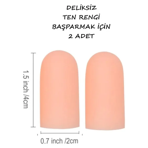 Ayak Başparmak Silikon Hortum Bunyon Koruyucu Makarasız Kemik Koruyucu Halluks Ayak Kemik Baş Parmak