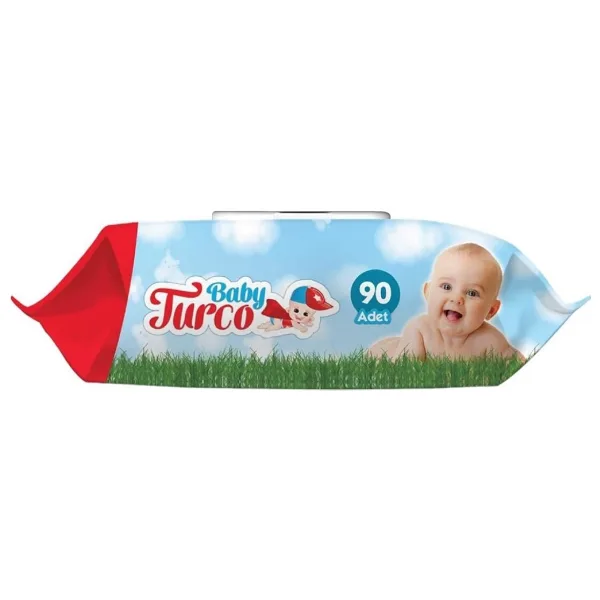 Baby Turco Klasik 90 Yaprak Islak Havlu Mendil