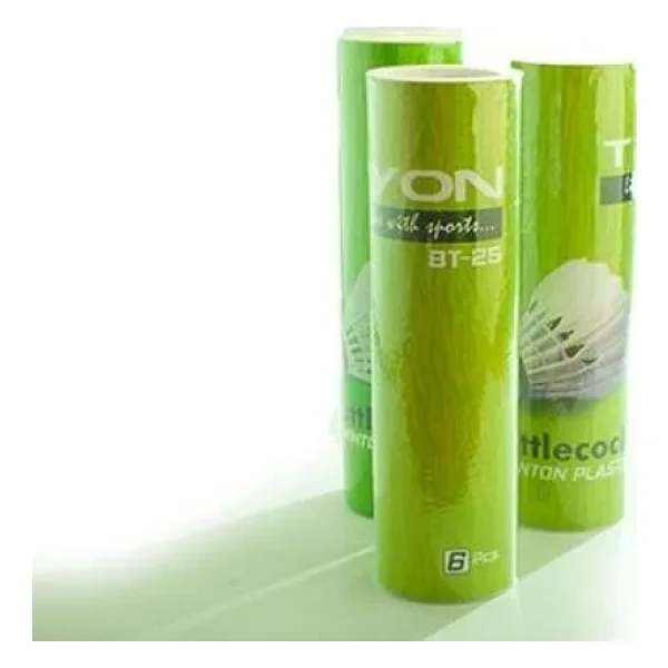 BADMINTON TOPU PLASTİK 6'LI