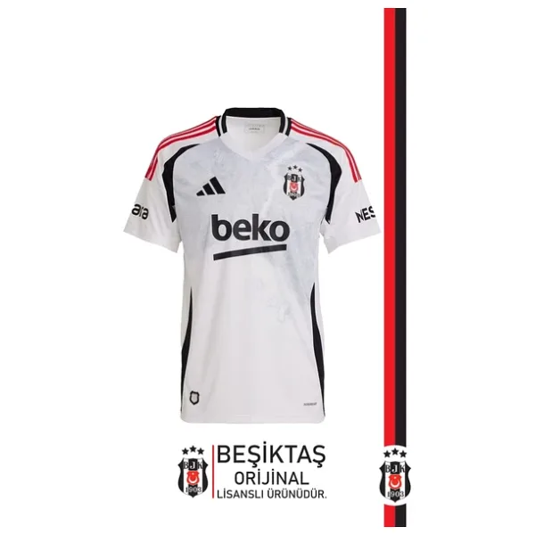 Beşiktaş Orijinal Lisanslı 24-25 Beyaz Forma