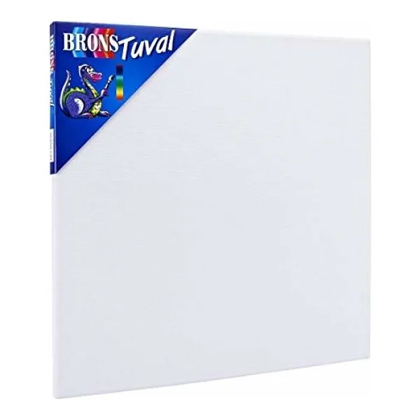 Brons BR-364 30 x 30 Tuval - Beyaz - 30 x 30 cm