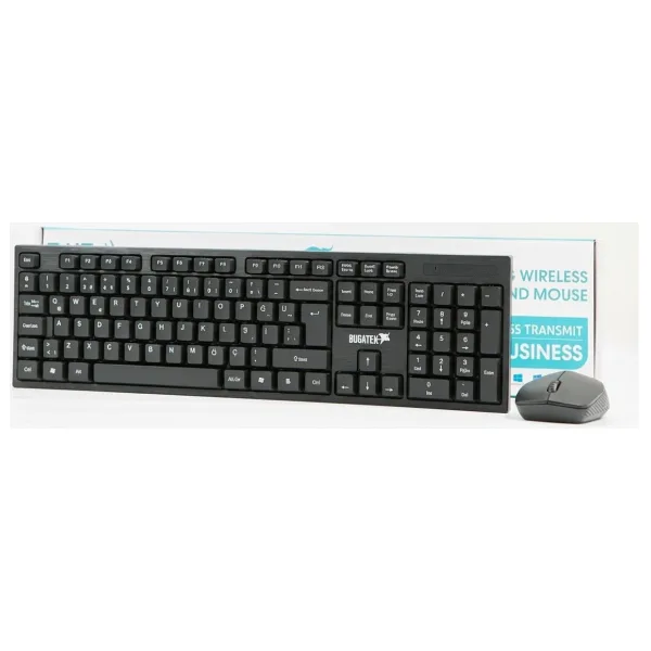 Bugatek BGKMS Kablosuz Klavye Mouse Seti