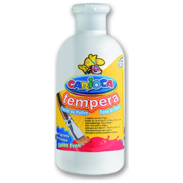 Carioca Süper Yıkanabilir 500 ml Beyaz Tempera Boyası