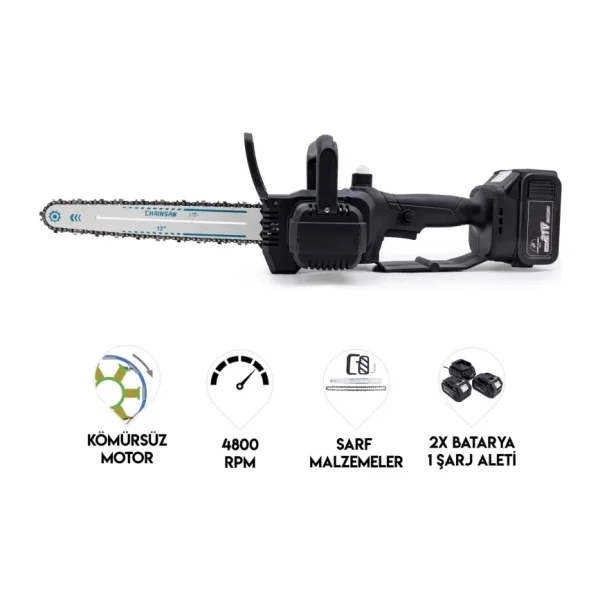 Chelıkbeı Cb0143 Şarjlı Ağaç Kesme Mkd12