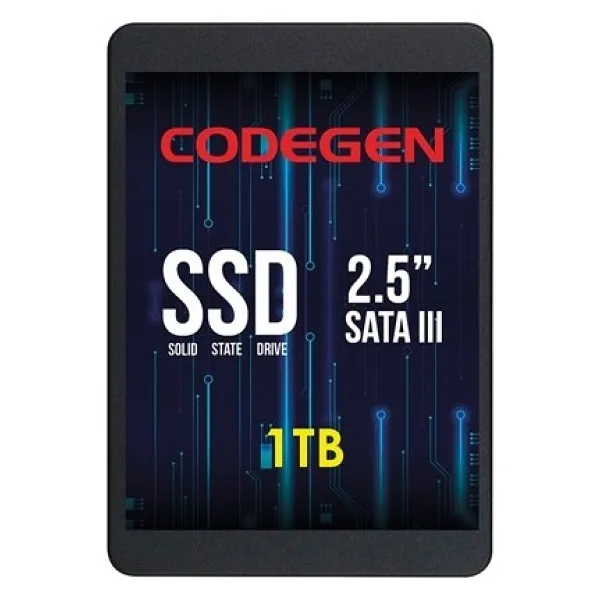 Codegen CDG-1TB-SSD25 SATA 3.0 2.5" 1 TB SSD