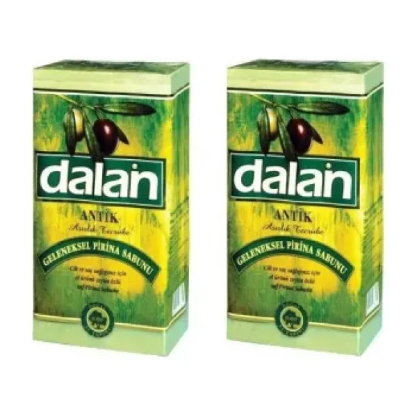 Dalan Antik Geleneksel Yeşil Zeytinyağlı 5x180 gr 2 Adet Sabun