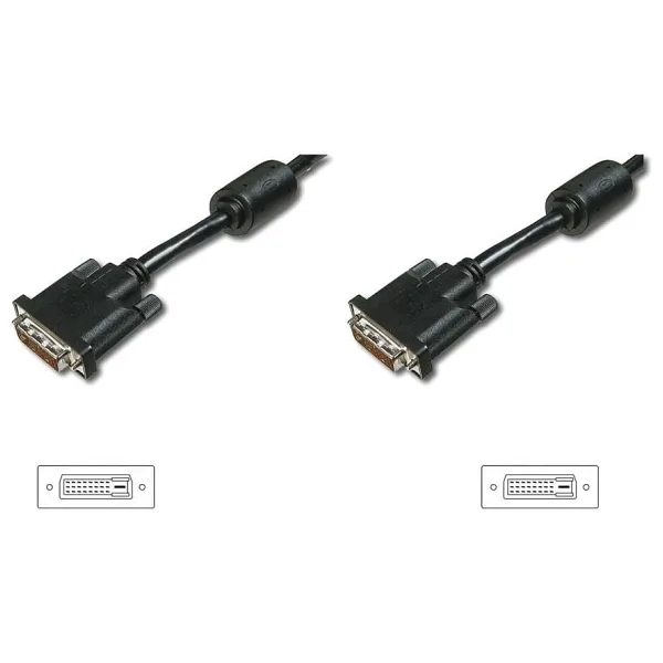 Digitus AK-320101-020-S 2 m DVI Kablo