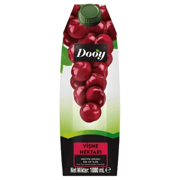 Dooy 1 lt Vişne Meyve Nektarı