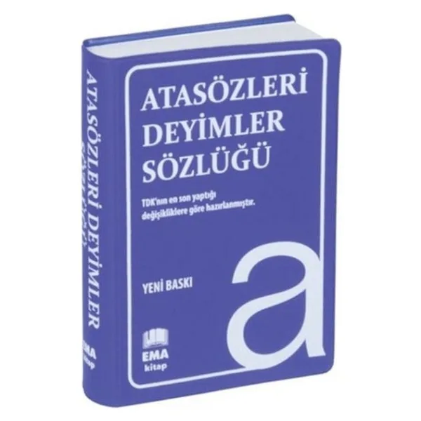 Ema Kitap Atasözleri Deyimler Sözlüğü (Plastik Kapak)