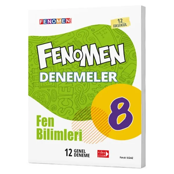 Fenomen Okul Yayınları LGS Fen Bilimleri 12 Genel Deneme