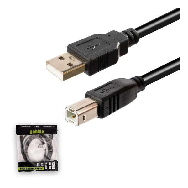 Gabble Yazıcı Kablosu Usb 2.0 1.5 Metre