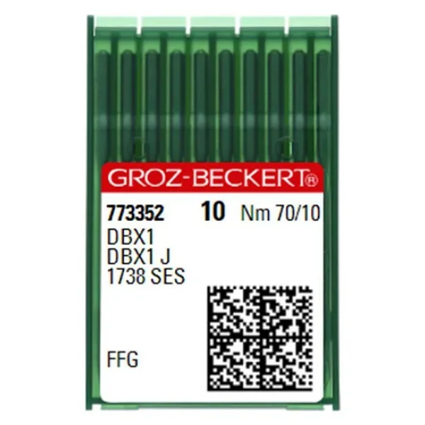 Groz Beckert DBx1 Düz Dikiş Makine İğnesi 10 Numara