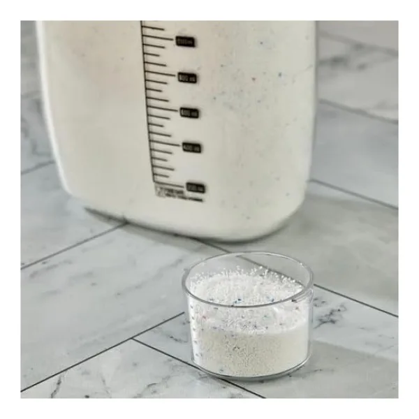 Hava Geçirmez Vakumlu Deterjan Saklama Kabı - Kendinden Ölçekli Vakum Kapaklı Deterjanlık 2100 ml - 0 Siyah - Option-1
