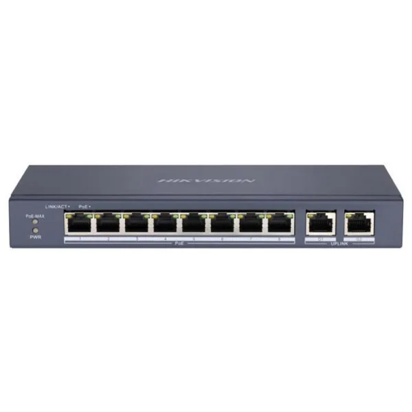 Hikvision DS-3E0310P-E-M 8 Port 10/100 Mbps PoE Switch