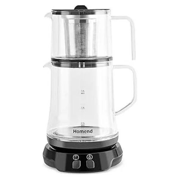 Homend Royaltea 1758H 2000 W Konuşan Cam Çay Makinesi