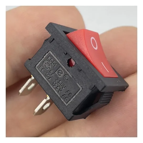 IC-120A Mini Işıksız Anahtar 2P On-Off