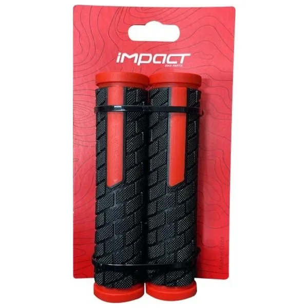 İmpact Yumuşak Plastik Bisiklet Elcik Kırmızı Siyah