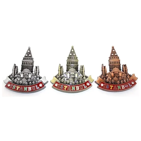 İstanbul Temalı Metal Magnet Alk3332