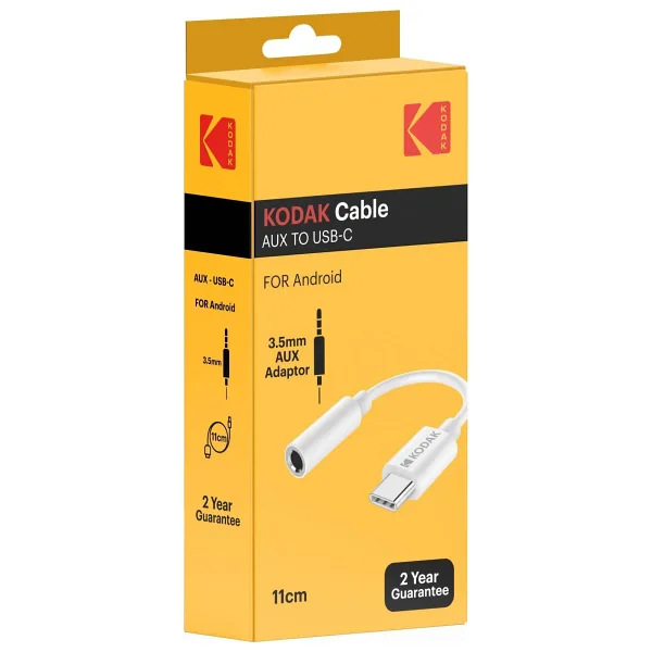 KODAK ANDROID IÇIN AUX TYPE C KABLO 11 CM