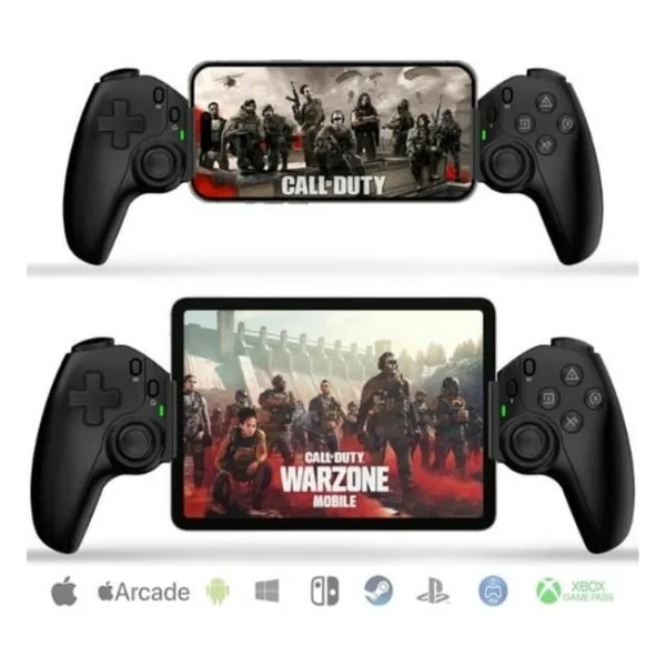 Konsol Plus D9 Telefon Tablet Gamepad Bluetooth Kontroller 5.2 Kablosuz Android Ios PS4 Switch PC
