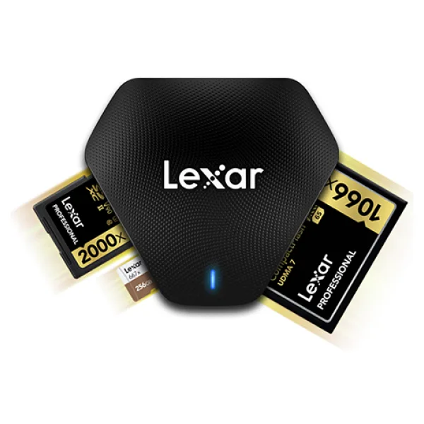 Lexar Professional Multi-Card 3-in-1 USB 3.1 Kart Okuyucu