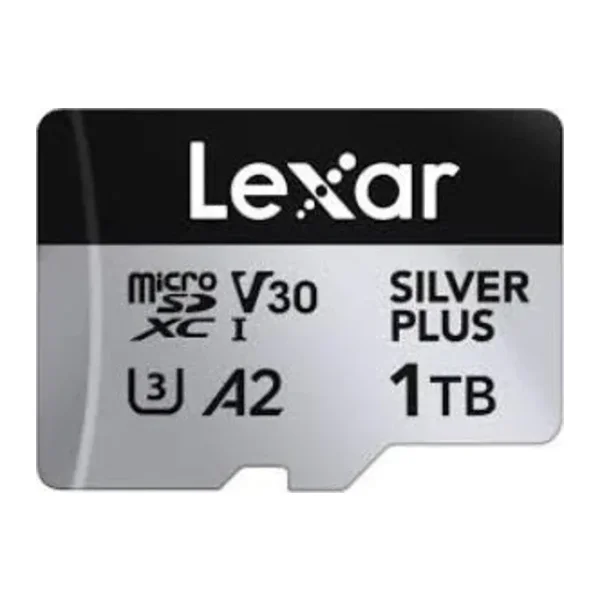 Lexar Professional Silver Plus LMSSIPL001T Class 10 UHS-I U3 A2 V30 1 TB Micro SD Kart