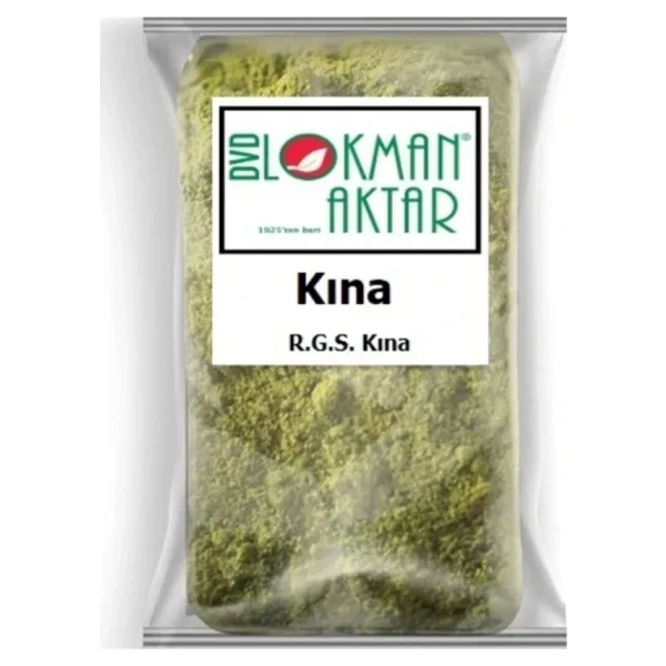 Lokman Aktar Toz Kına Rgs 500 Gr