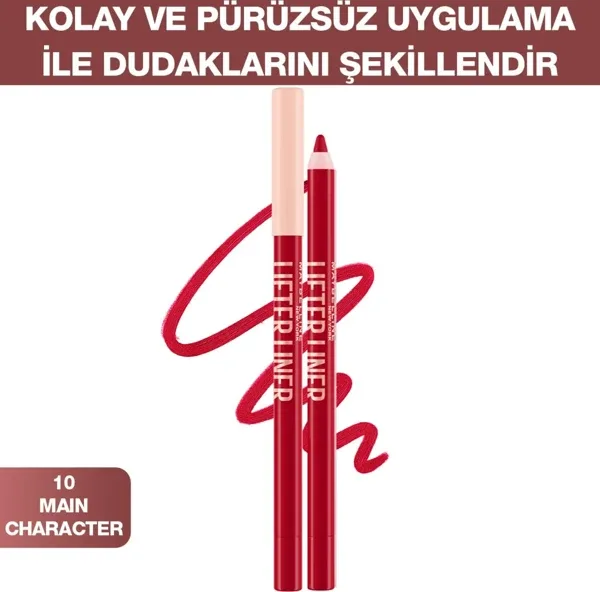 Maybelline New York Lifter Liner 010 Main Character Dudak Kalemi